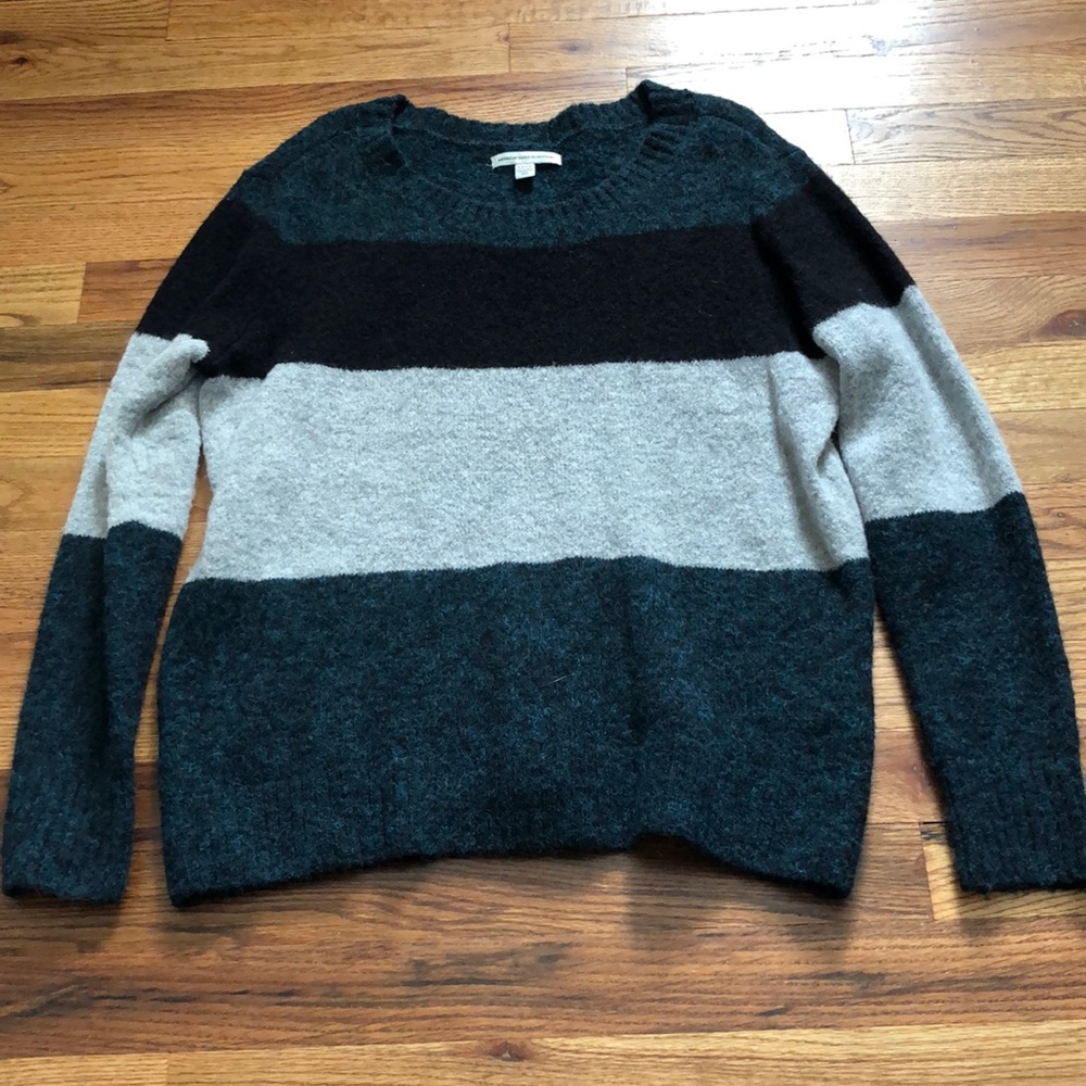 AE Color Block Sweater
